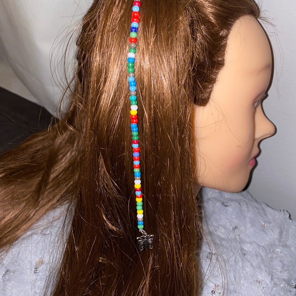 Handmade Bead hair chain